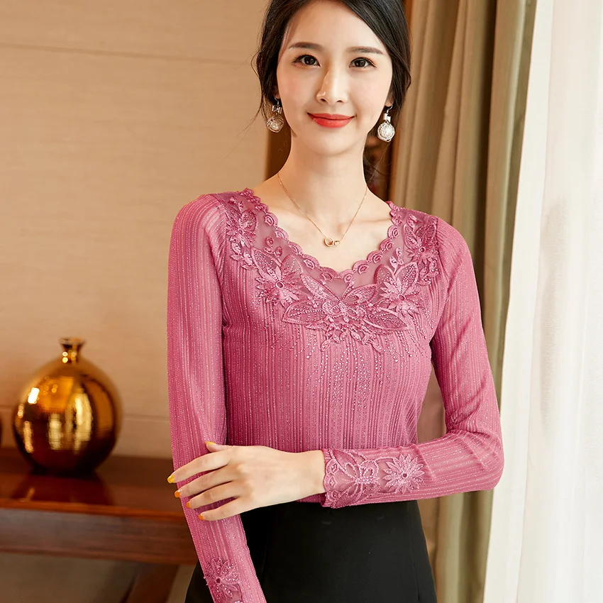 Женская рубашка модная одежда с длинными рукавами Осенние Топы элегантный