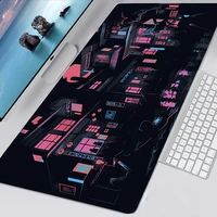 Creative Japanese Architecture Tapis Souris Mouse Pad Large Mousepad Non-slip Gaming Accessoroes Laptop Keyboard Desk Mat