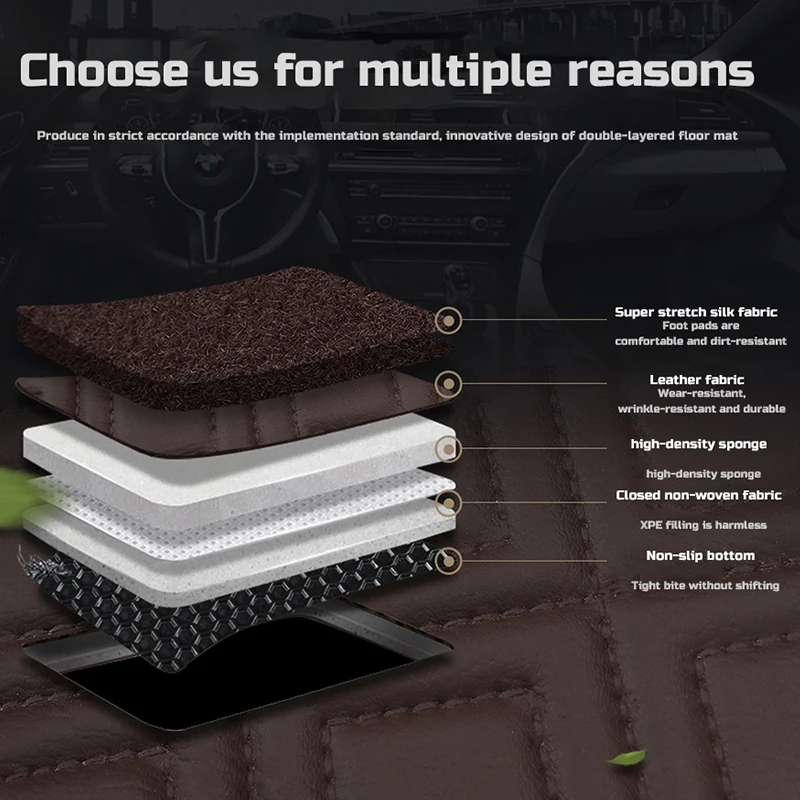 

KADULEE Custom car floor mats for MG GT MG5 MG6 MG7 mg3 SW mgtf TF ZR ZT ZT-T foot mats car accessories car styling carpet
