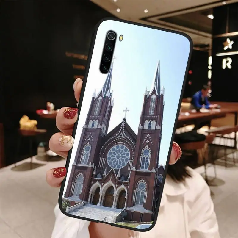 

St Joseph's Catholic Church Phone Black Case For Xiaomi Note Max Mi 3 7 8 9se Redmi 7 7a 8 8t 9 10 Pro Lite Cases Cover