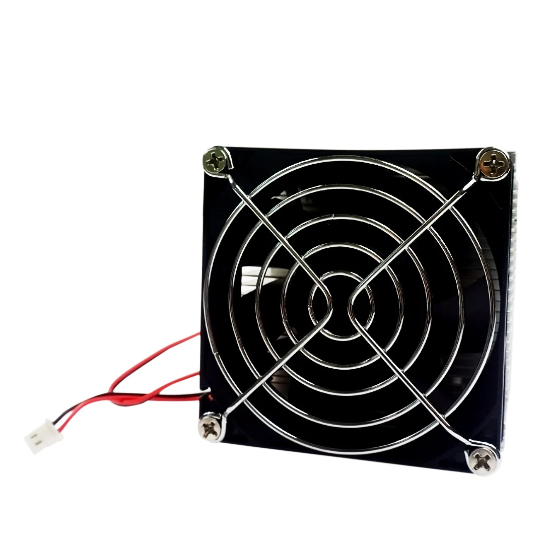 Комплект охлаждающих вентиляторов радиатора алюминиевый теплоотвод 12 В