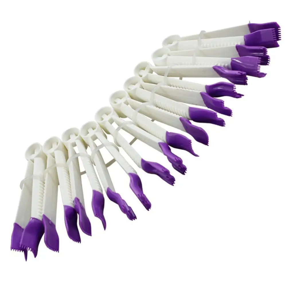 10 шт. Пинцет торт цветок кружева клип гравировка печенье пирожные резак