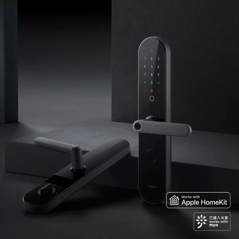 Новый Aqara N100 умный дверной замок отпечатков пальцев Bluetooth пароль NFC разблокировка