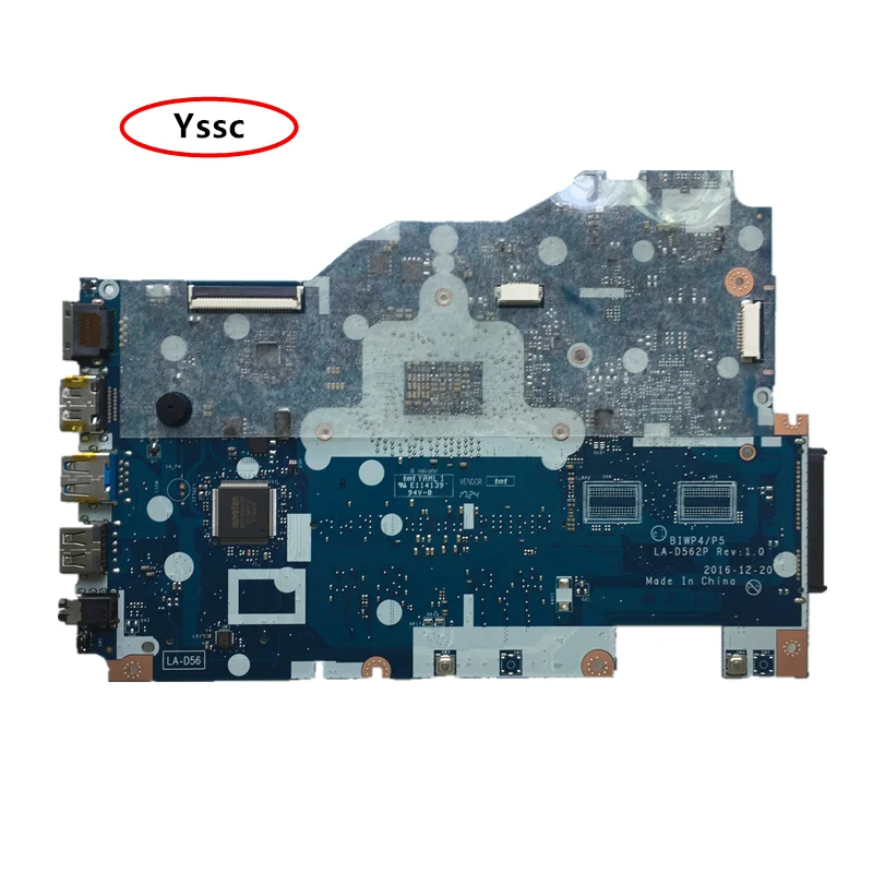 100% Протестировано Новинка! BIWP4/P5 LA D562P материнская плата для ноутбука Lenovo 110 15isk с