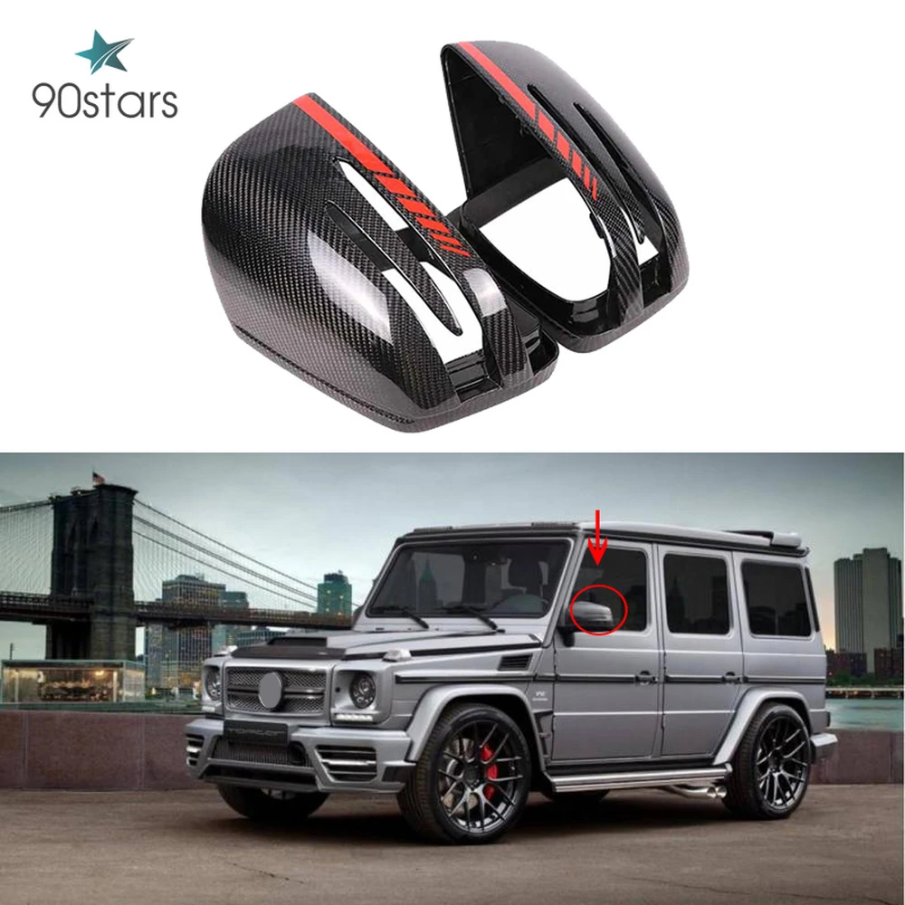 Для Mercedes G Class Крышка для зеркала из углеродного волокна Amg G55 G63 wgl 463 GLE 43 63 M W166 X166
