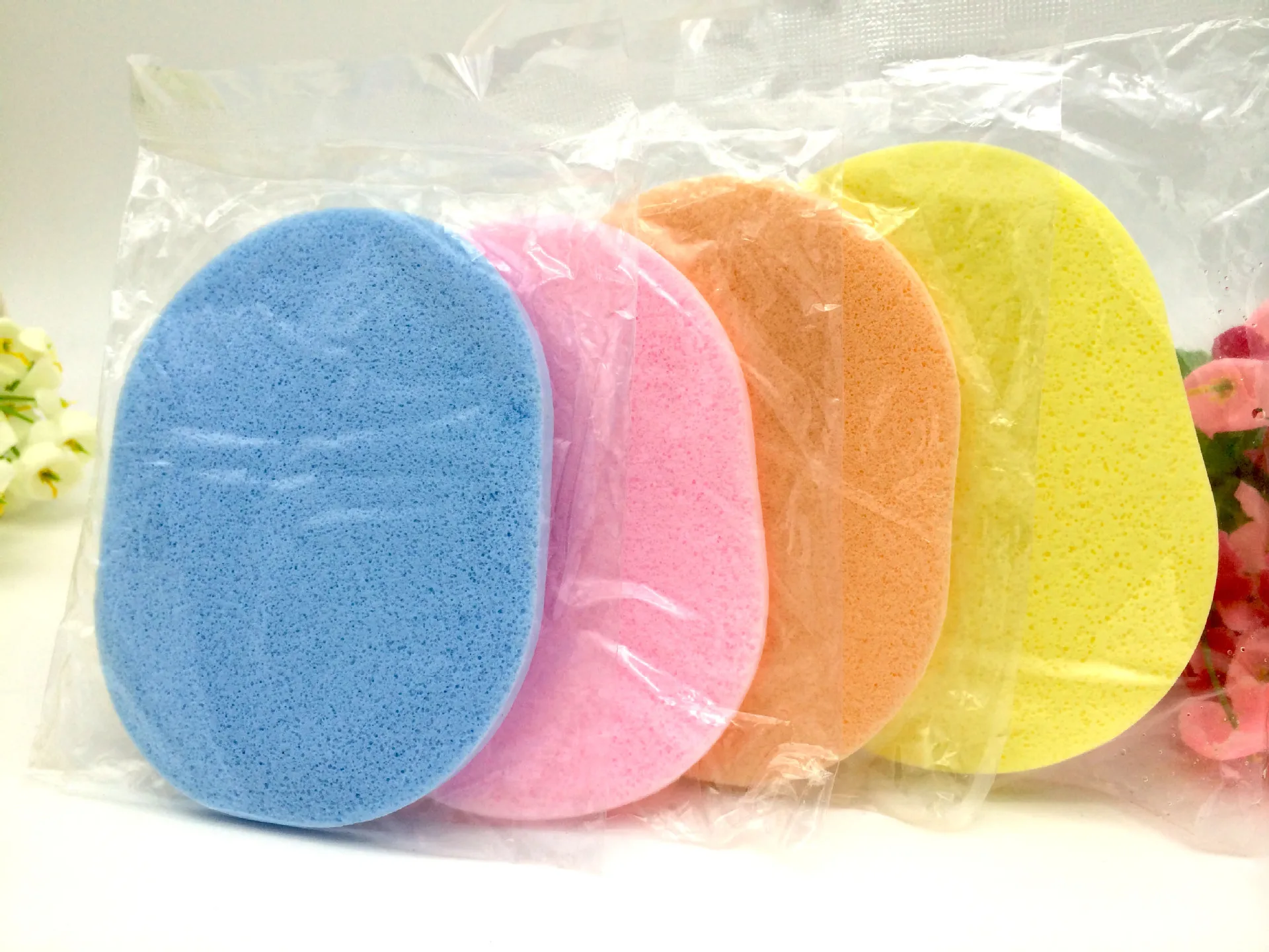 Губка для очищения лица губка чистки из натурального дерева инструмент |