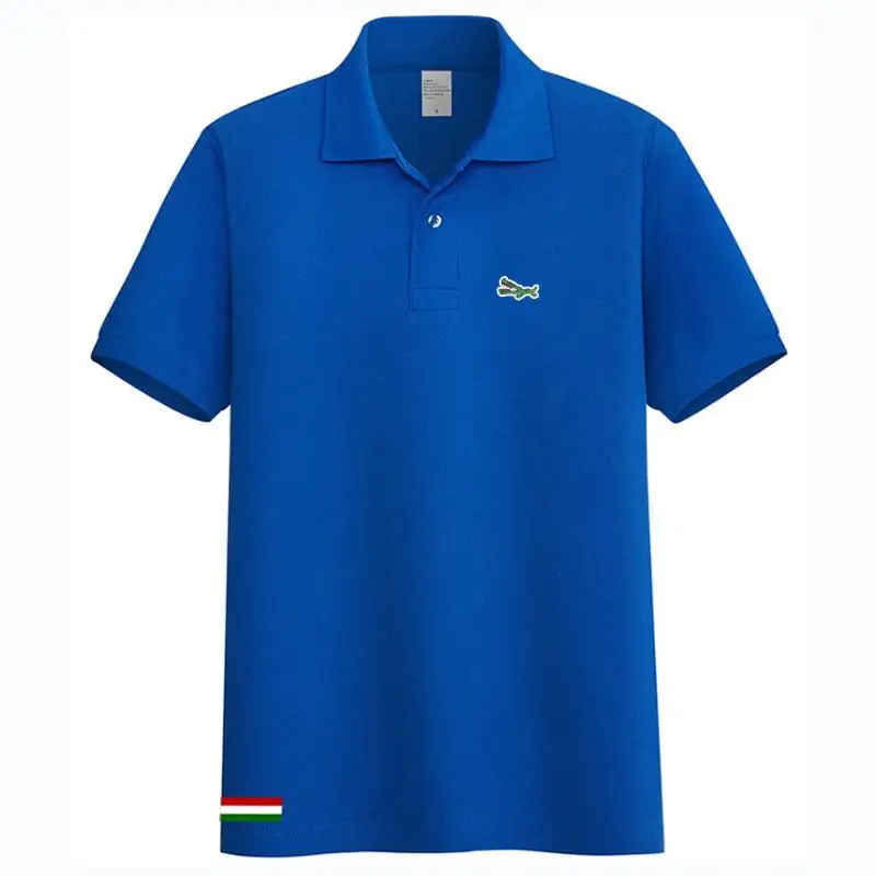 Высокое качество 2020 новые мужские рубашки поло 100% хлопок с коротким рукавом