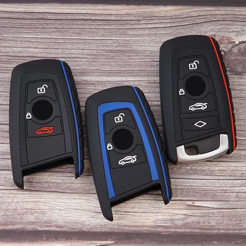 Новый силиконовый защитный чехол для брелка с ключом BMW F10 F20 F30 Z4 X1 X3 X4 M1 M2 M3 E90 1 2 3 5 7