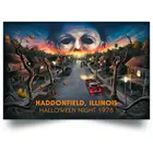 Картина из фильма Хэллоуин убивает Майкла Майерса, Шелковый плакат для украшения стен вашего дома 24x36 дюймов