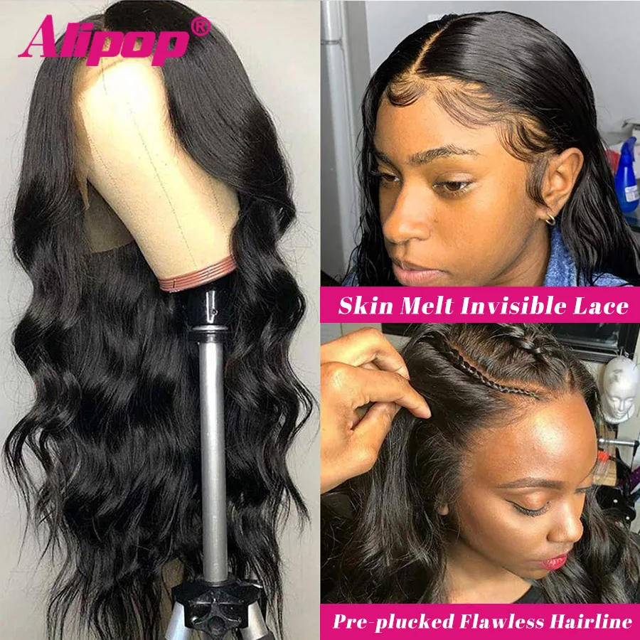 250% парик на сетке спереди прозрачные парики HD для женщин дешевые из человеческих