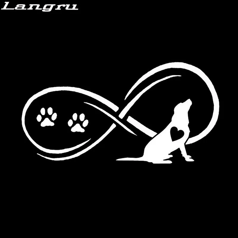 Langru Лабрадор Retreiver 17 8*9 см креативные наклейки с рисунками собак декоративные на