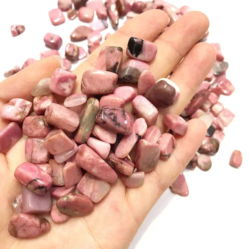 Прямая поставка 50 г 2 размера натуральный розовый родонит кристалл драгоценный