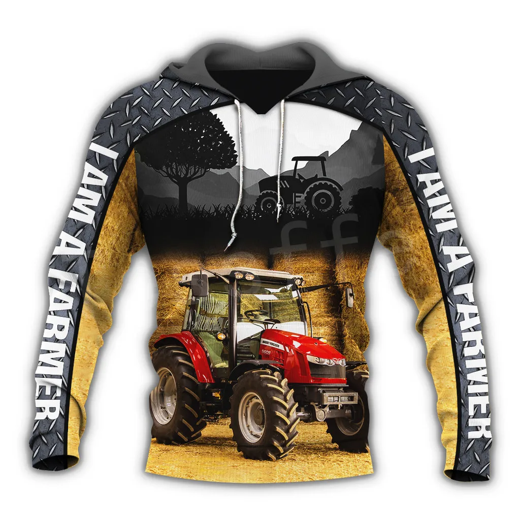 

Tessffel Newest Worker Farmer Tractor instrument Tracksuit Funny NewFashion Pullover 3DPrint Zip/Hoodies/Sweatshirts/Jacket/ N-2