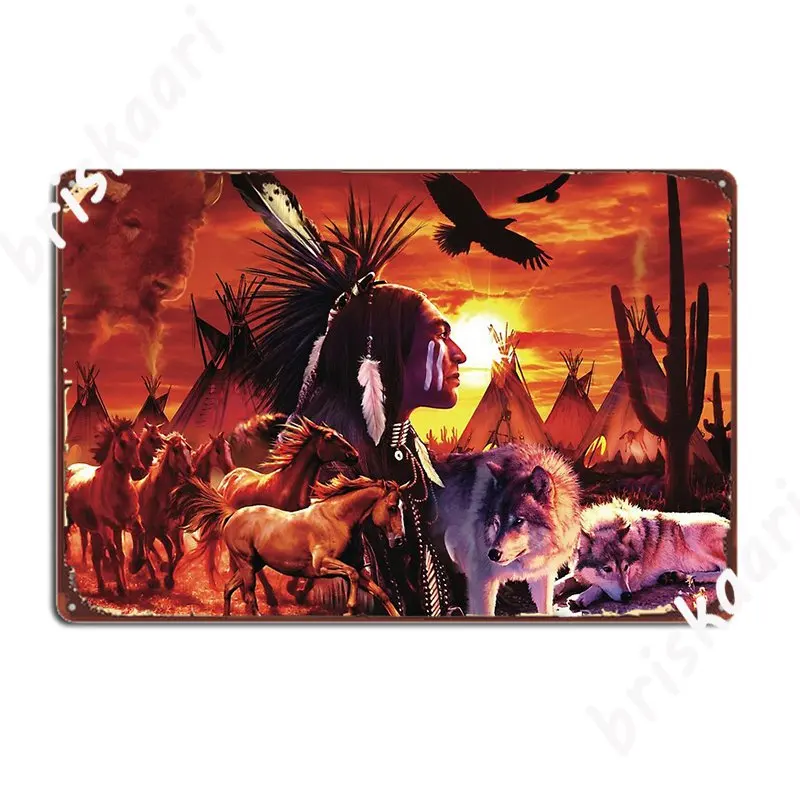 

Brave Metal Plaque Poster Club Home Personalized Living Room Painting Décor Tin Sign Poster