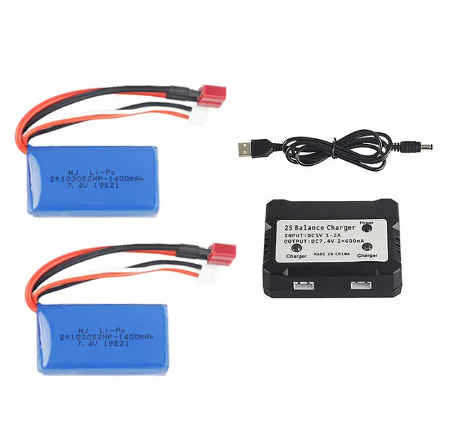 Зарядное устройство для Wltoys 7 4 В 1400 мА · ч литиевая батарея 25c 103052/USB