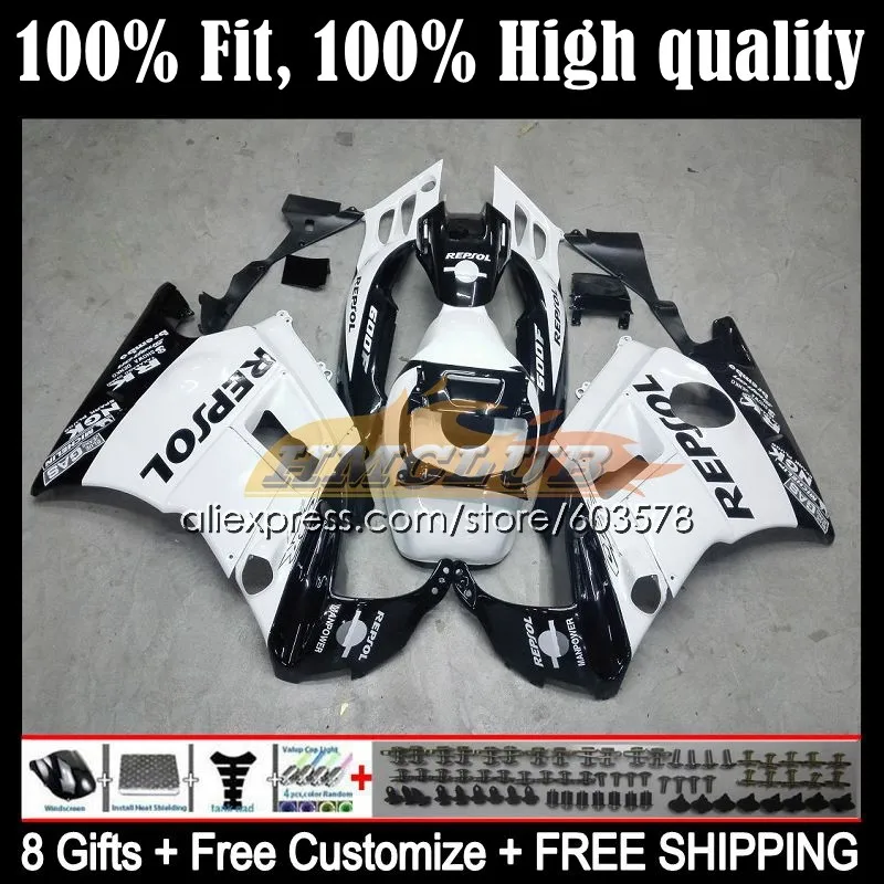 

Injection Body For HONDA CBR 600F3 CBR600FS CBR600F3 11CL.99 CBR600 F3 95 96 CBR 600 CC FS F3 1995 1996 OEM Fairing Repsol white