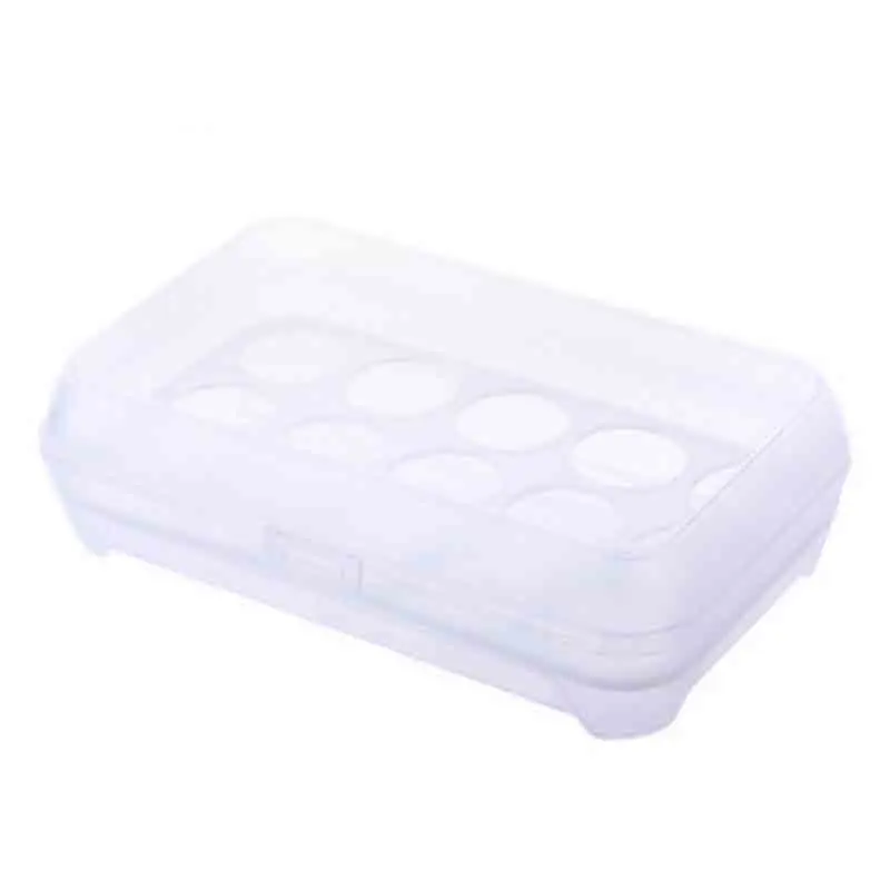 

Egg Storage Box 15 Grid Egg Box Food Container Organizer Boxes for Storage Multifunctional Egg S6S11L11
