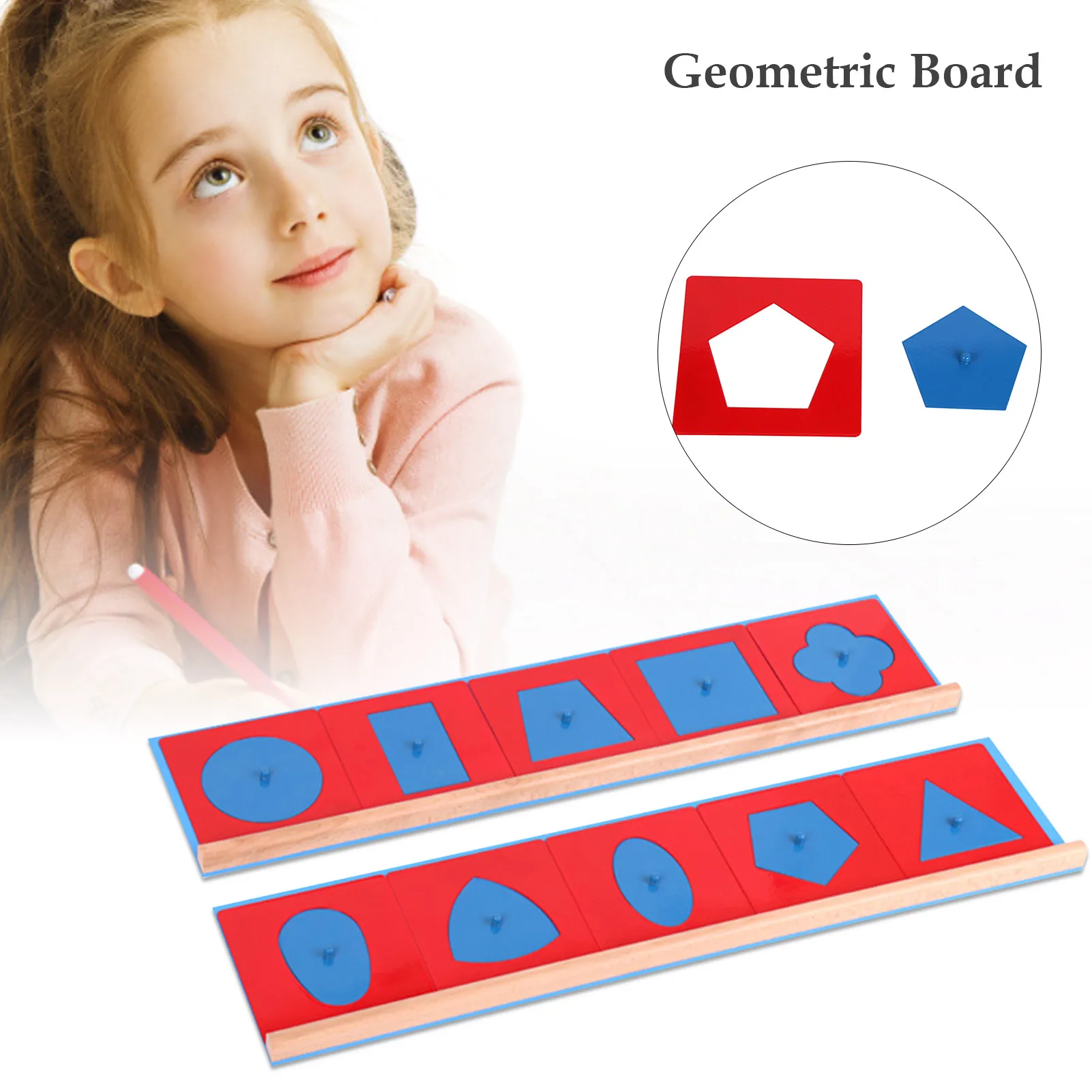 

Geometry Board Educational Teaching Aids for Young Children