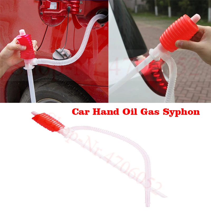Ручной насос для перекачки топлива масла дизельного Сифон всасывания воды