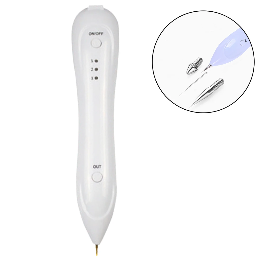 Ручка для удаления пятен веснушек родинок машинка татуировок перезаряжаемая
