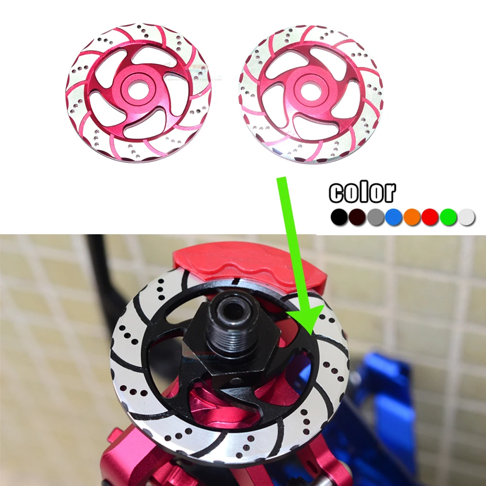 

Универсальные тормозные диски GPM из алюминиевого сплава, передние и задние тормозные диски для грузовика LOSI 1:6 SUPER BAJA REY LOS05013 desert Short-course