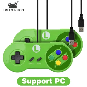 Джойстик RETROMAX игровой с USB-управлением, геймпад для Nintendo SNES, Windows 7810MAC, ПК