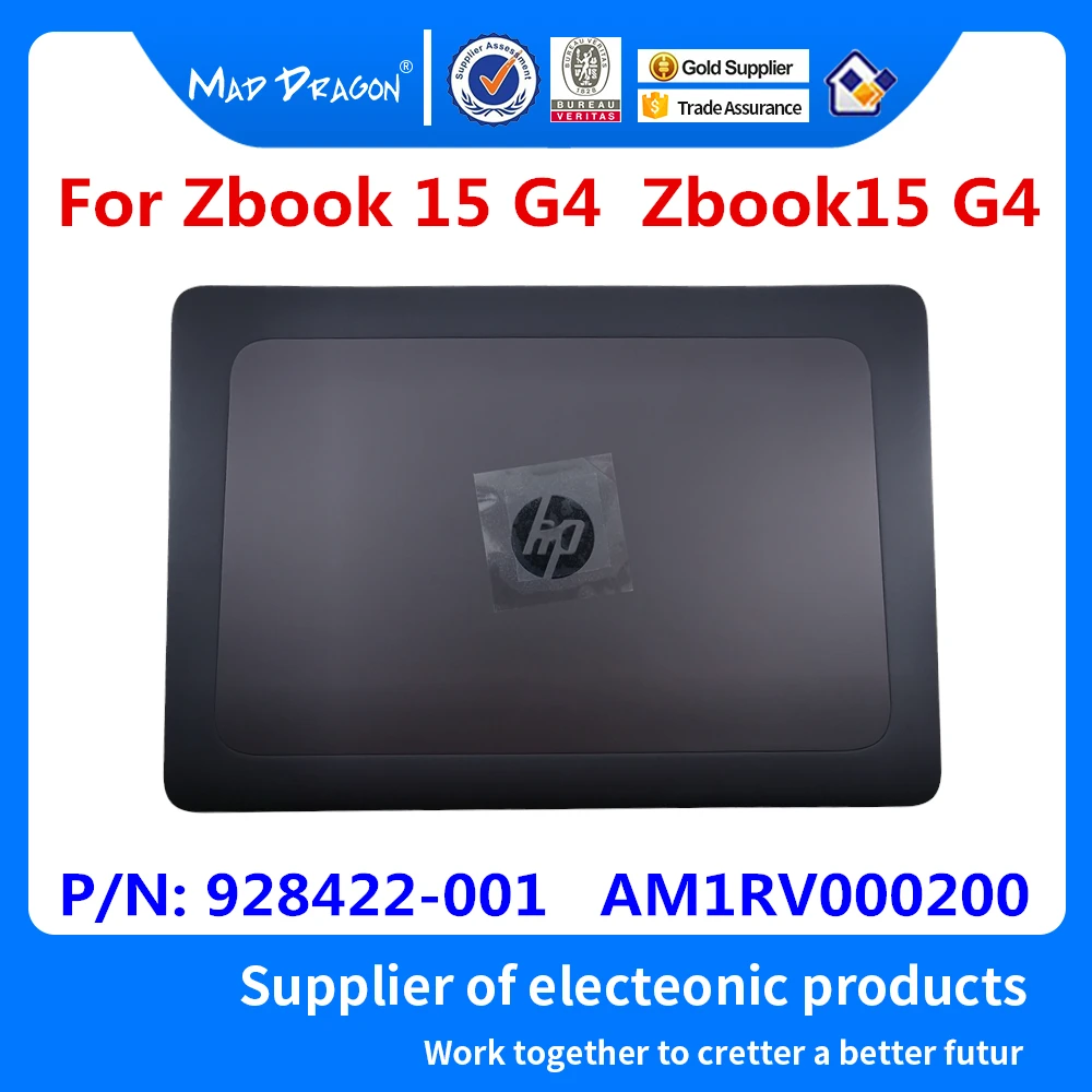 

Laptop NEW original LCD Rear Lid Back LCD Top Cover black A shell For HP Zbook 15 G4 Zbook15 G4 928422-001 AM1RV000200