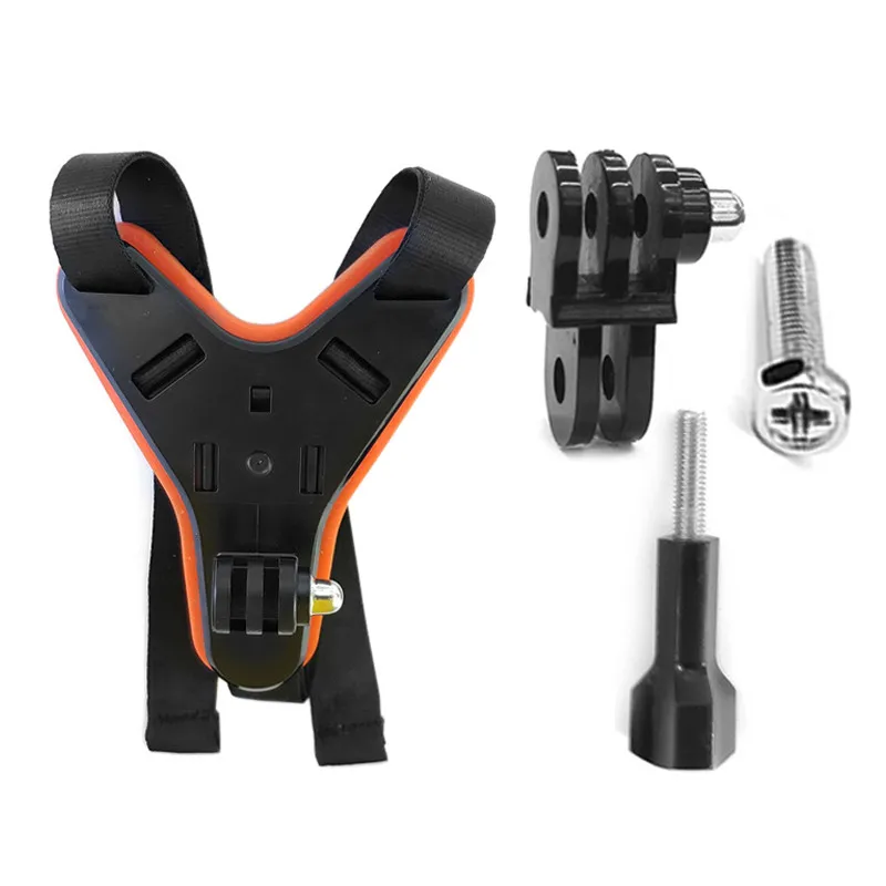 Крепление для мотоциклетного шлема на все лицо с держателем телефона и