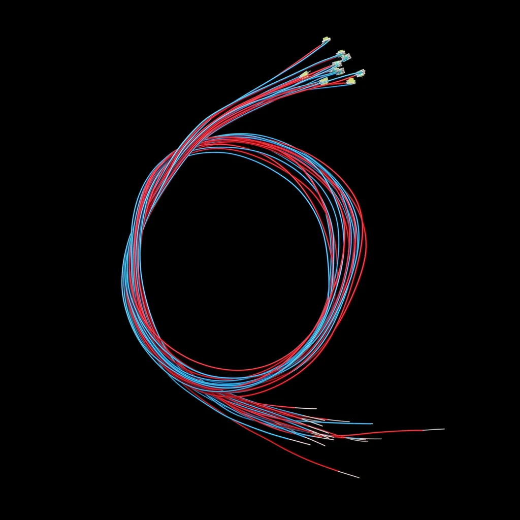 10/Комплект Красной мигающей светодиодный светильник Вт провода для парк сад