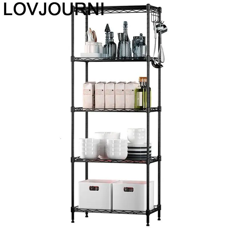 Настенные декоративные полки Pared металлические для кухни и ванной органайзер