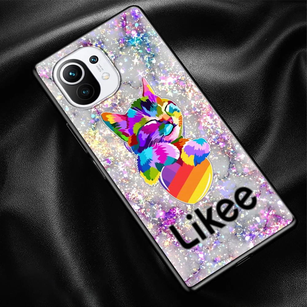 

Phone Cover for Xiaomi Mi Poco X3 NFC F3 M3 11 Ultra 10T Lite 9T Note 10 Pro 11i 10S Soft Case Likee Funny Cat Bear Love Heart