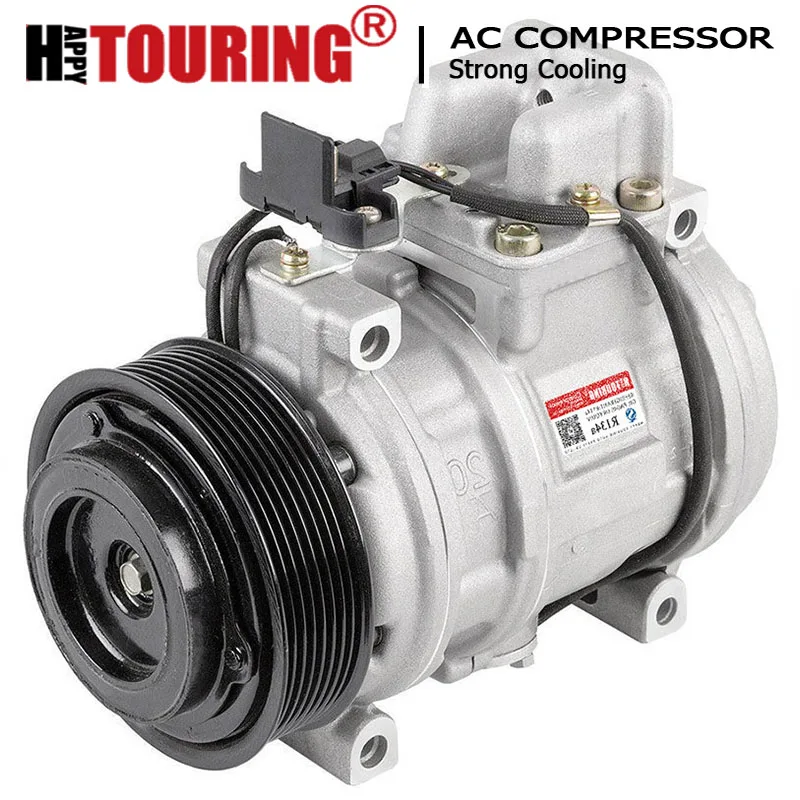 Компрессор переменного тока 10PA20C для Mercedes W124 W140 300SE 300TE 400SE 600SEL E500 S600 A0002302311 A0002341211