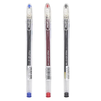 mix 3pcs 3 шт./партия гелевая ручка-пилот для BL-G1-5T, Студенческая офисная ручка, ручка-штамм 0,5 мм - Цвет: mix 3pcs