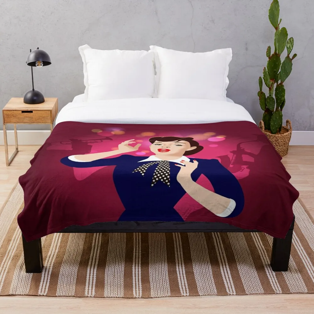 

Star Throw Blanket Flannel blankets and throws Adult Thick Home Super Soft duvet cover luxury solid Blankets On twin Bedding