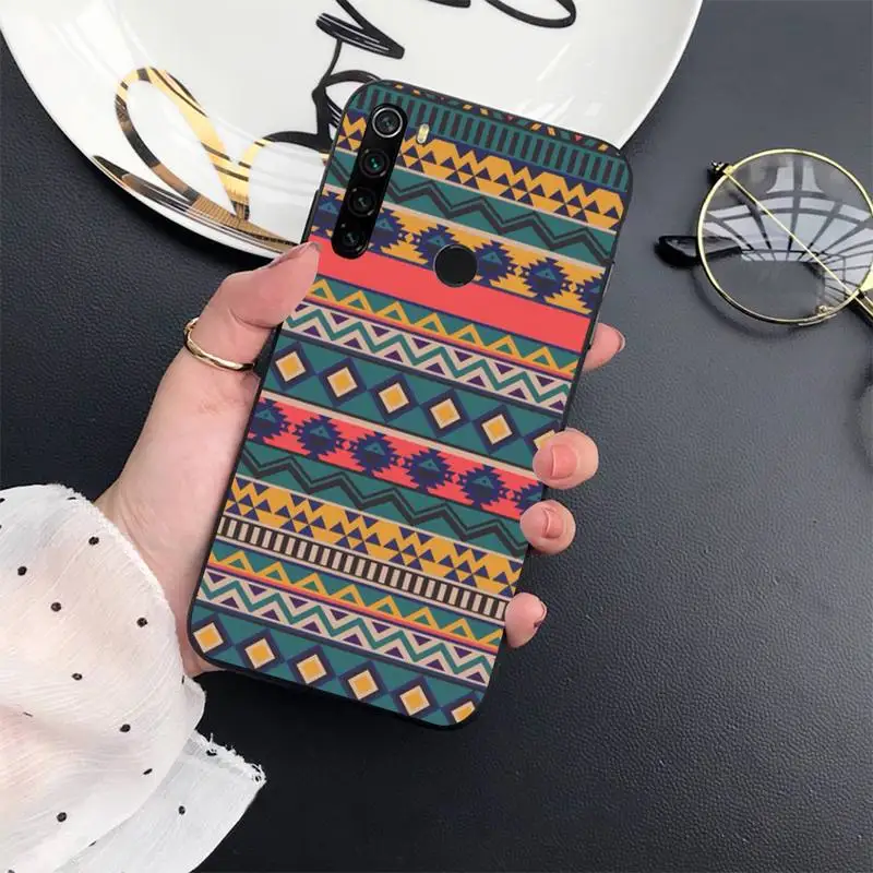 

African style fabric print Phone Case For Xiaomi Redmi 7 8 9t a3Pro 9se k20 mi8 max3 lite 9 note 9s 10 pro Shell Cover Funda