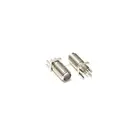 10PCS  RF Coaxial  50ohm Nick plated SMA Female Edge PCB  Connector Plug
