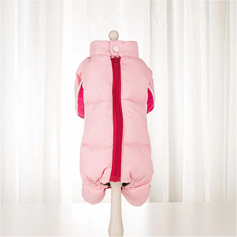 Одежда для собак зимний водонепроницаемый комбинезон маленьких животных