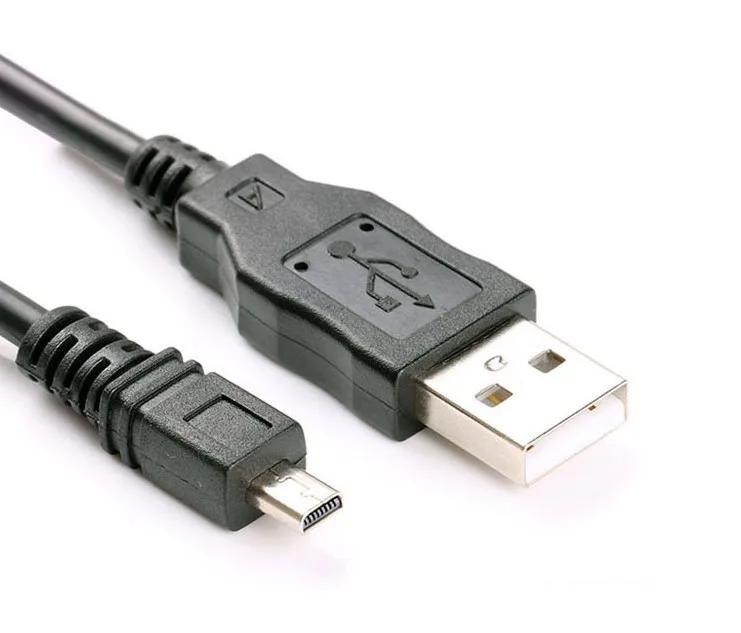 8-контактный кабель для камеры 1 5 м USB-кабель передачи данных зарядный шнур Olympus