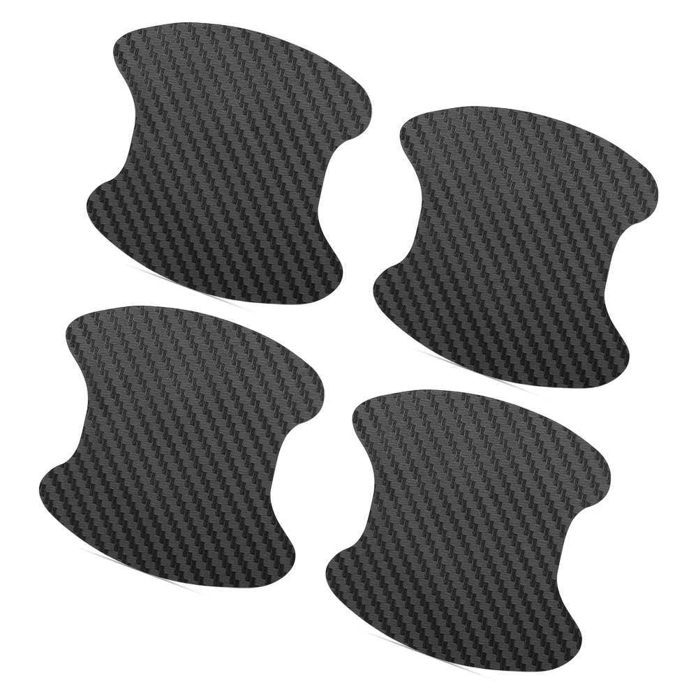 Защитная пленка на дверную ручку автомобиля наклейка из углеродного волокна для