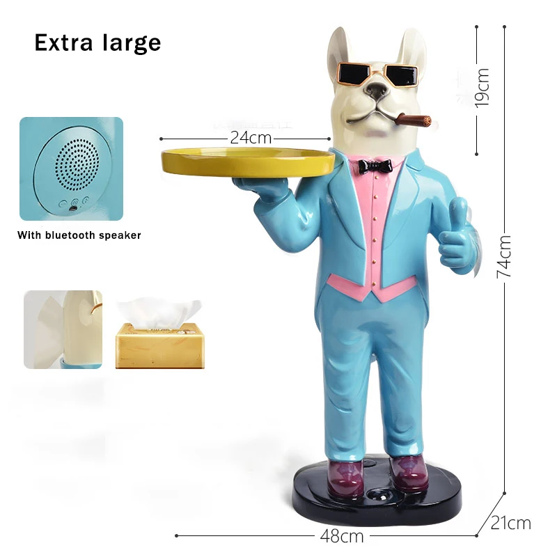 Роскошное украшение для пола в скандинавском стисветильник собаки домашнее