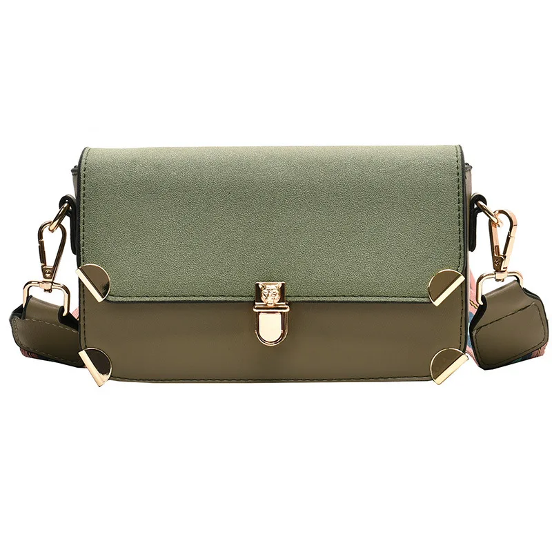 Новинка 2020 Женская Осенняя сумка через плечо простая Корейская и европейская