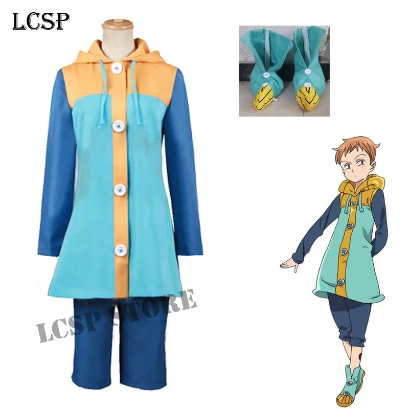 LCSP The Seven Deadly Sins King Арлекин гризли грех слот Косплей Костюм японского аниме