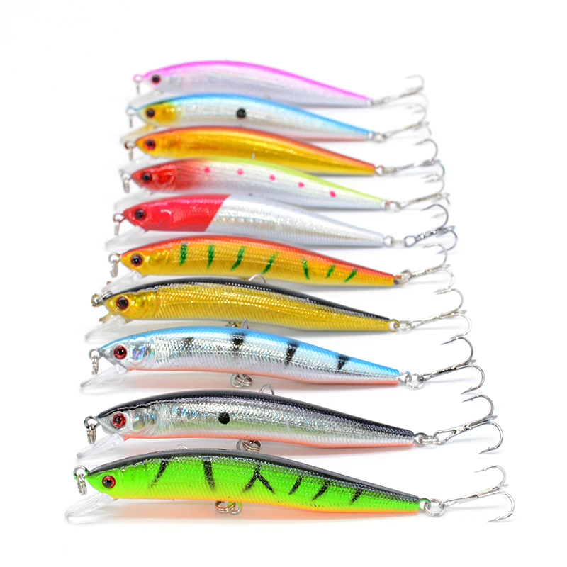 1 шт. рыболовные приманки с 3d-глазами воблер искусственная тонкая рыболовная