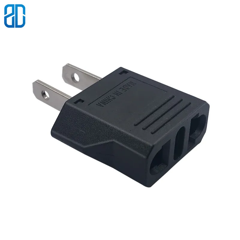 Copper portable dual-purpose rotation universal travel convertion plug 10A 250V US AU small adapter power converter | Электроника