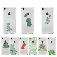 yndfcnb cute dinosaur phone case for iphone x xs max 6 6s 7 7plus 8 8plus 5 5s se 2020 xr 11 11pro max clear funda cover
