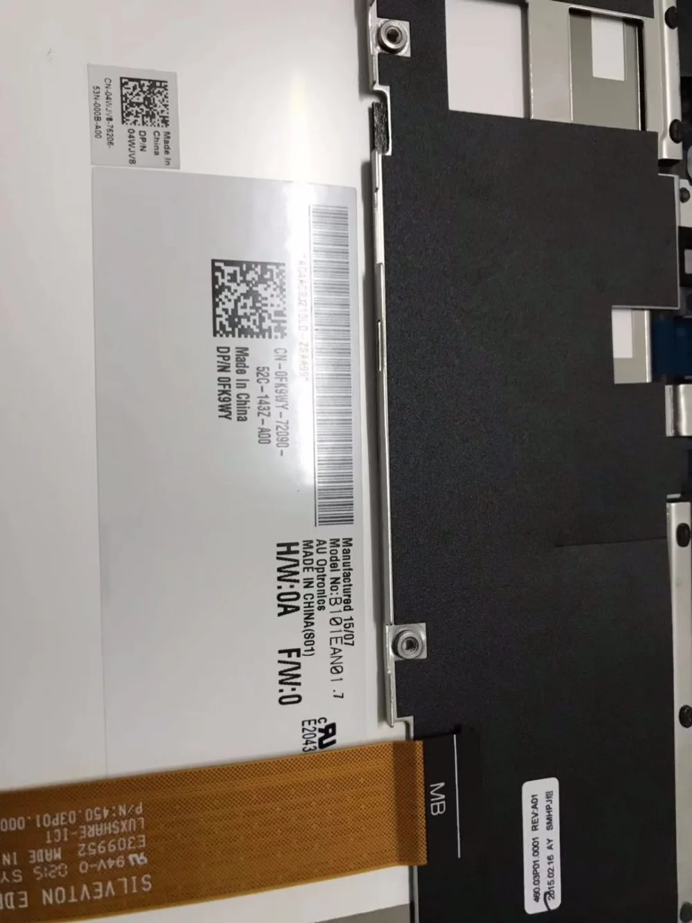 

brand new for Dell Venue 10 Pro 5055 LCD Touch Screen Panel VGN7V WXGA Tested Warranty digitizer front glass display monitor fix