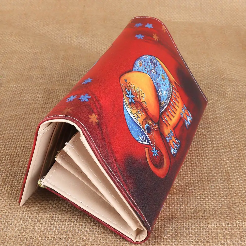 Модные женские кошельки дамская сумка кошелек для монет милый длинный клатч с