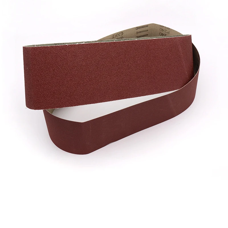 

915 x 100mm Sanding Belts 80 120 150 240 320 400 Grit High Precision Strong Abrasive Belt For Polishing