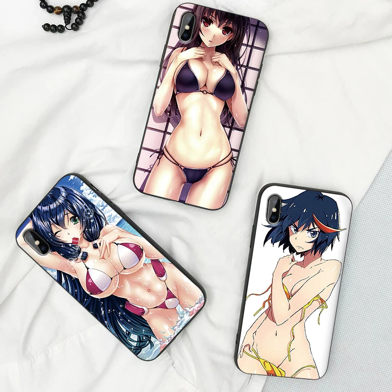 Сексуальный мягкий чехол из ТПУ с узором для девочек Apple IPhone X XR XS MAX 5 5S 5C SE 6 S 7 8 Plus