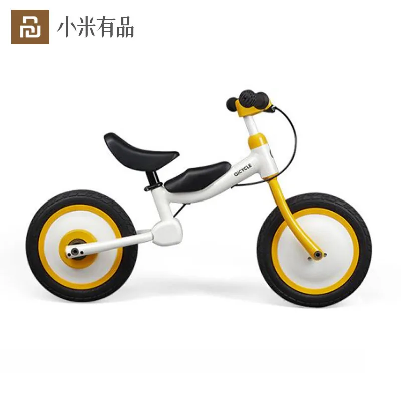 Велосипед Youpin QiCycle трехколесный скутер 12 дюймов для детей горка желтого цвета и